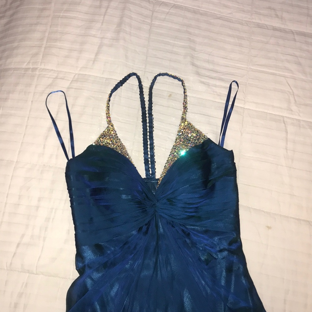 Blue Prom dress